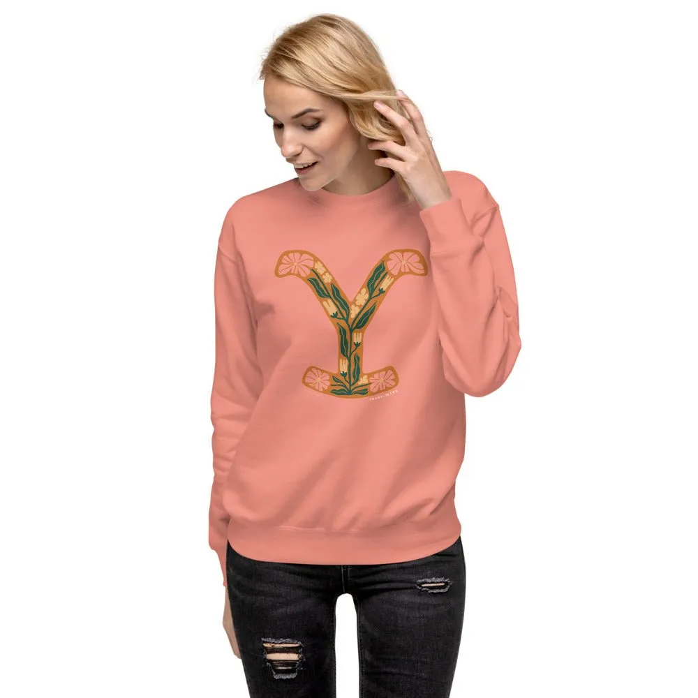 Yellowstone Floral Y Fleece Pullover sold by MTV product image thumbnail 2