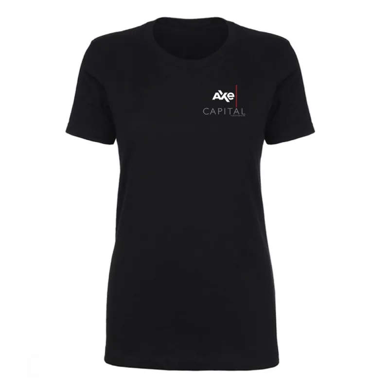 Billions Axe Capital Stacked Logo Women's Short Sleeve T-Shirt sold by MTV