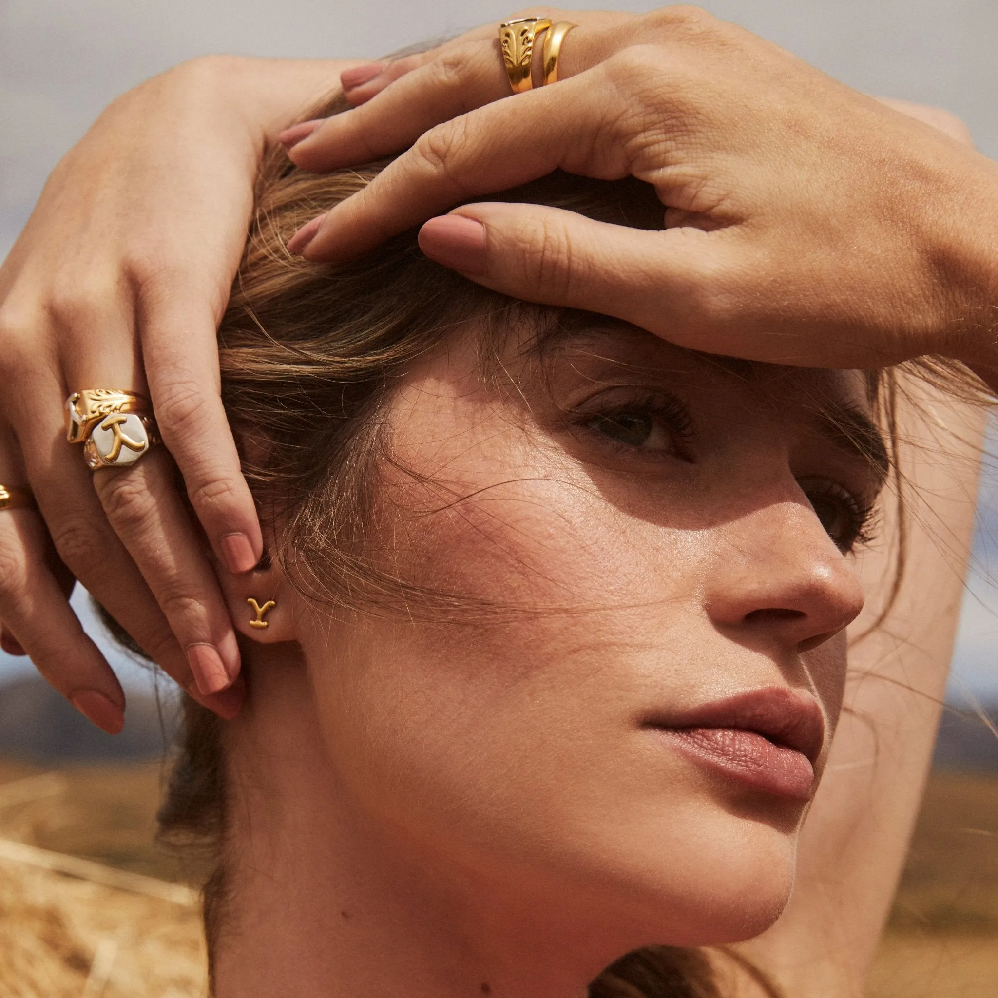 Yellow Rose by Kendra Scott x Yellowstone Dutton Stud Earrings sold by MTV product image thumbnail 5