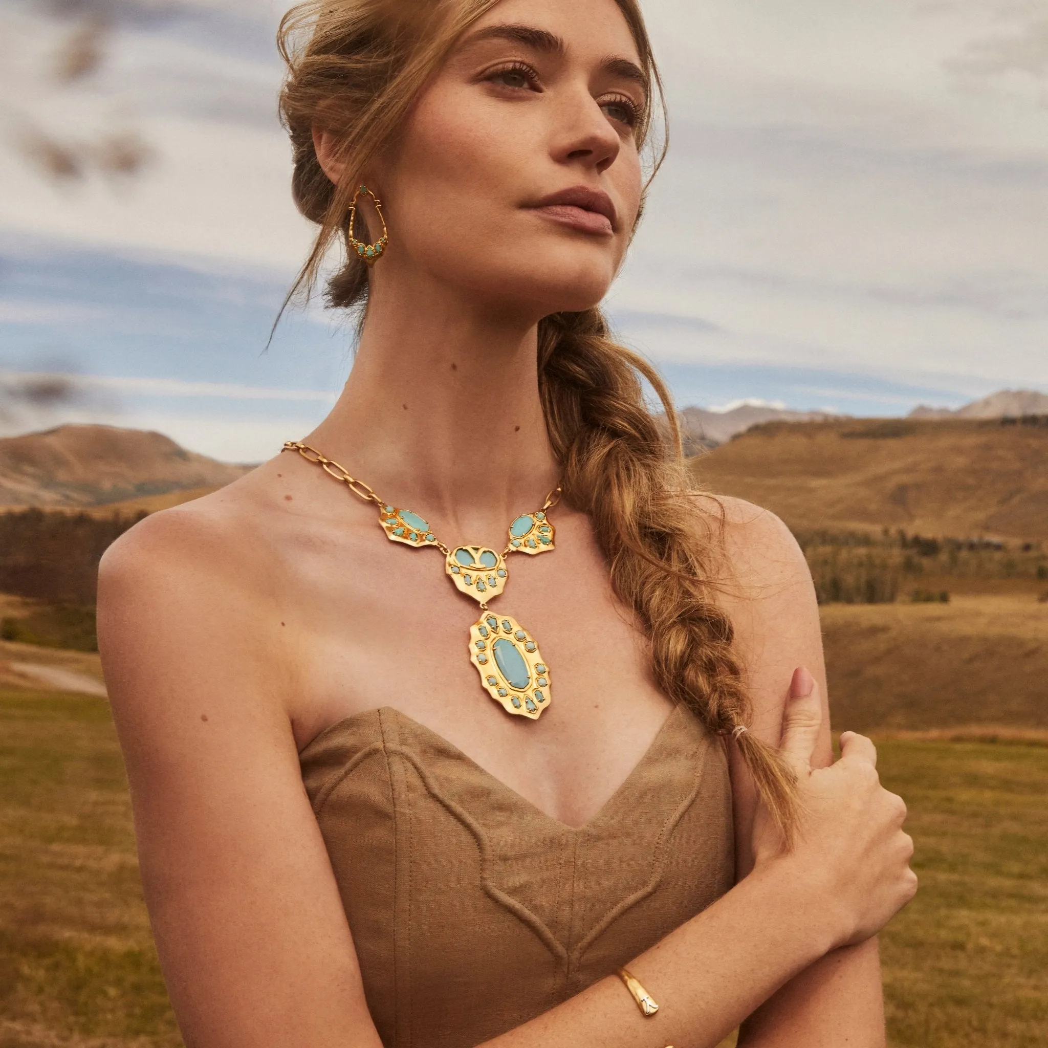 Yellow Rose by Kendra Scott x Yellowstone Montana Statement Necklace sold by MTV product image thumbnail 4