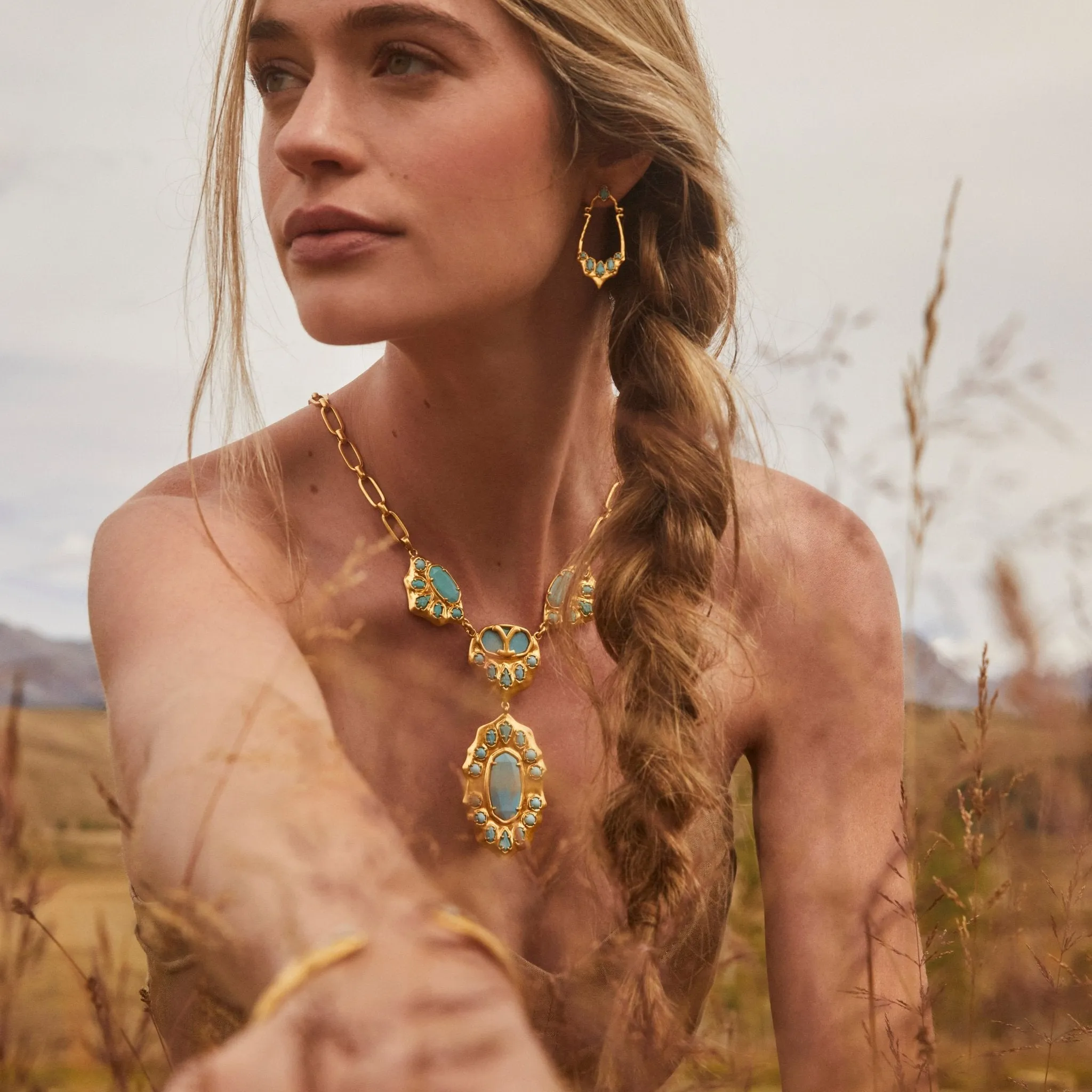 Yellow Rose by Kendra Scott x Yellowstone Montana Statement Earrings sold by MTV product image thumbnail 2