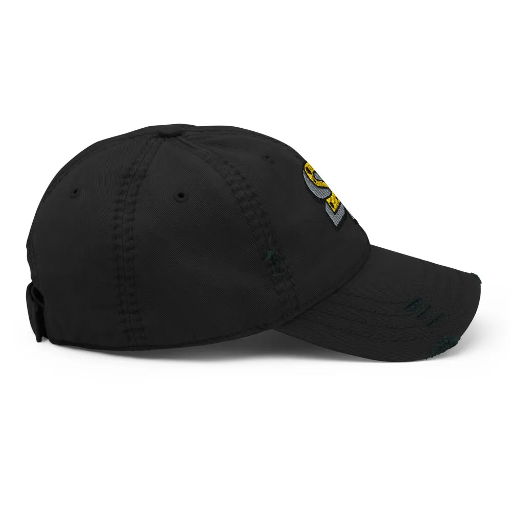 SpongeBob SquarePants Embroidered Distressed Dad Hat sold by MTV product image thumbnail 4