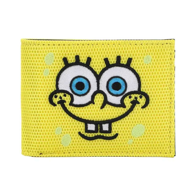 SpongeBob Squarepants Big Face Bi-fold Wallet made by Bioworld