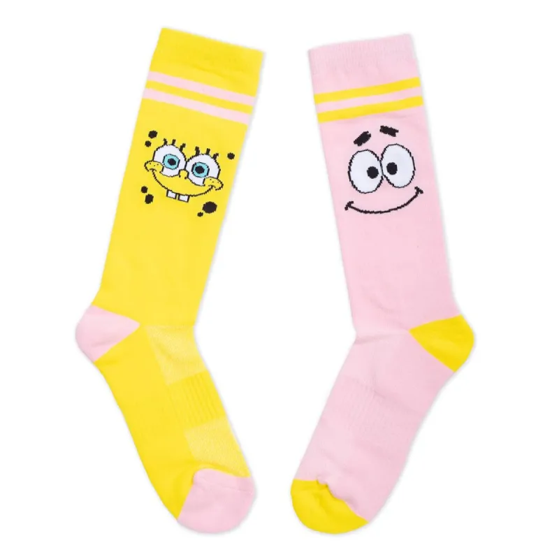 SpongeBob SquarePants Patrick and Spongebob Duo Socks sold by MTV