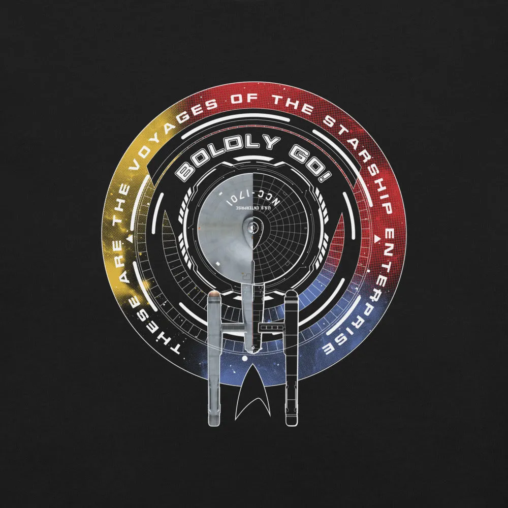 Star Trek: The Original Series Boldly Go Unisex T-Shirt sold by MTV product image thumbnail 2