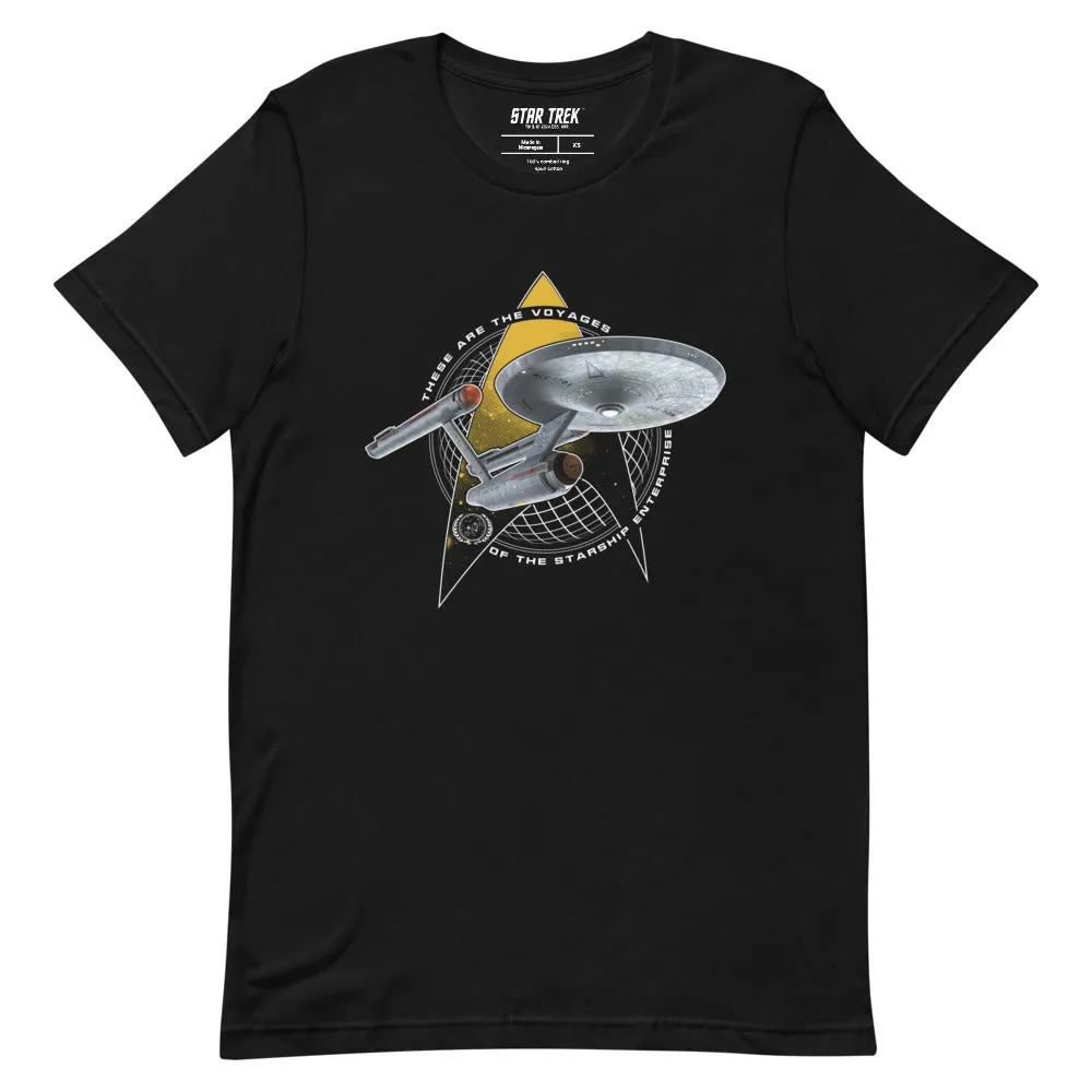 Star Trek: The Original Series These Are The Voyages Unisex T-Shirt sold by MTV product image thumbnail 3