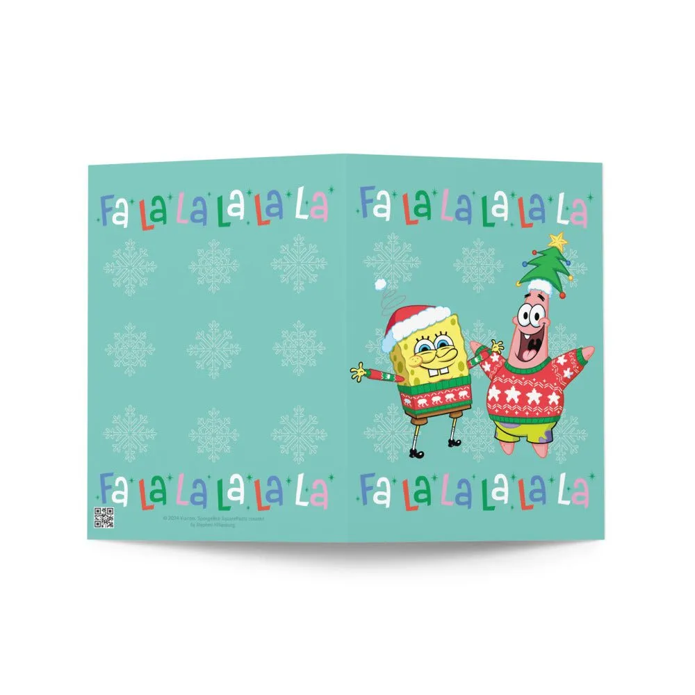 SpongeBob SquarePants FaLaLa Holiday Card sold by MTV product image thumbnail 2