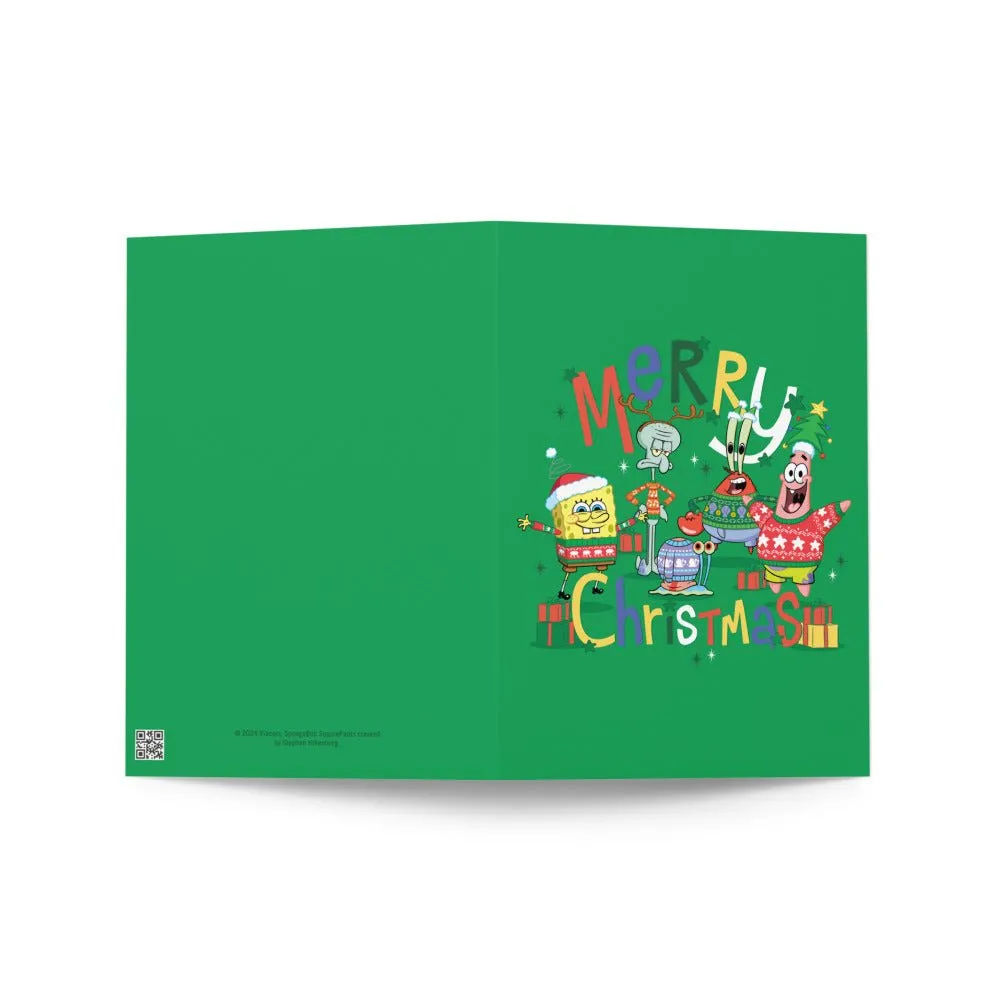 SpongeBob SquarePants Merry Christmas Card sold by MTV product image thumbnail 3