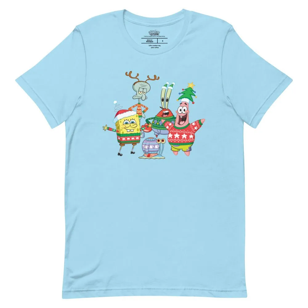 SpongeBob SquarePants Holiday Unisex T-Shirt sold by MTV product image thumbnail 2