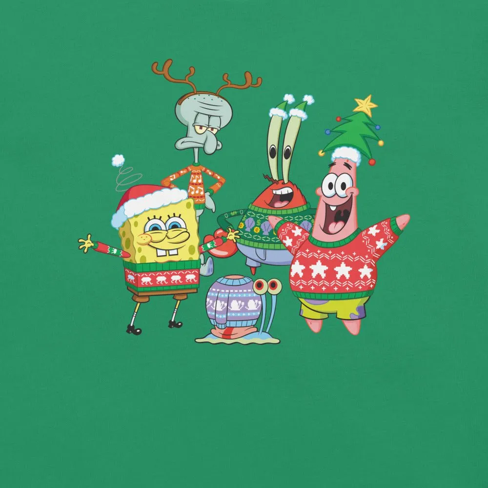 SpongeBob SquarePants Holiday Unisex T-Shirt sold by MTV product image thumbnail 3