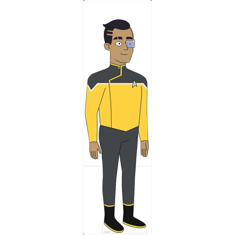 Star Trek: Lower Decks Sam Rutherford Life-Sized Cardboard Cutout Standee sold by MTV
