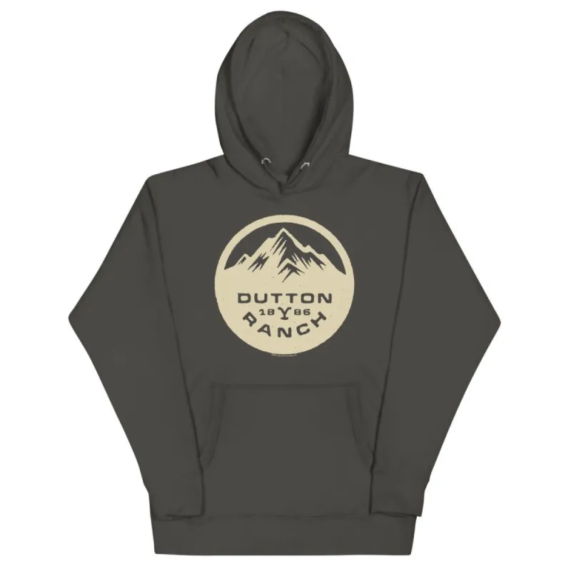 Yellowstone Dutton Ranch Mountain Range Unisex Hoodie sold by MTV
