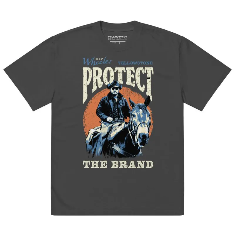 Yellowstone Rip Wheeler Protect The Brand Oversized T-Shirt sold by MTV
