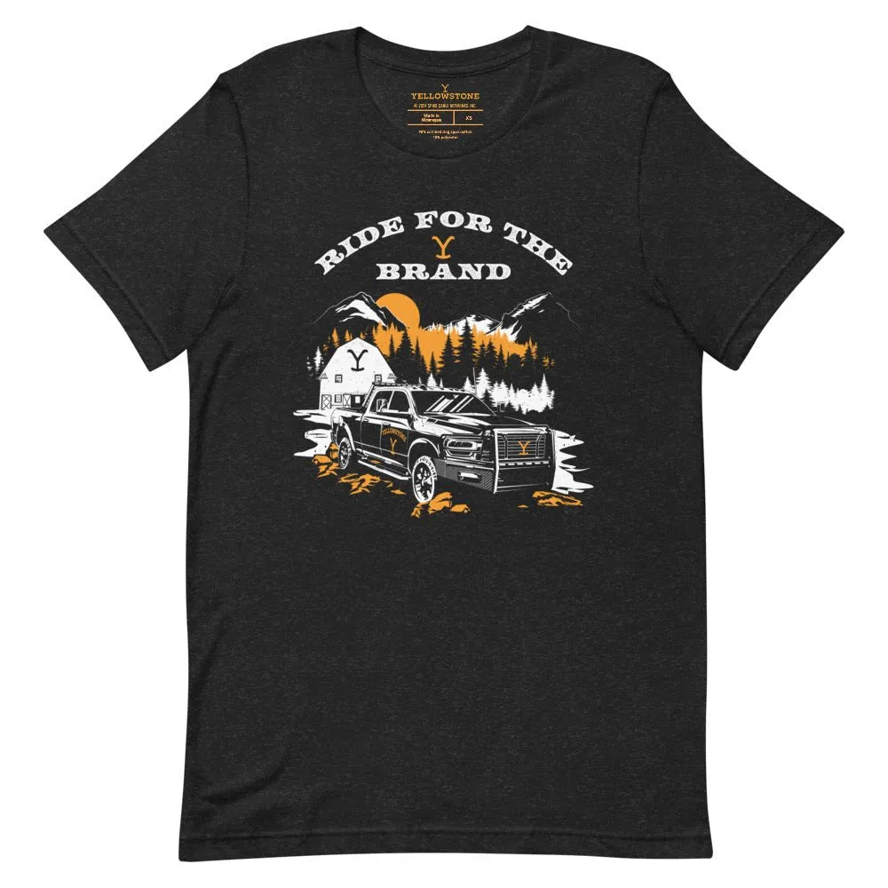 Yellowstone Ride for the Brand Truck Unisex T-Shirt sold by MTV