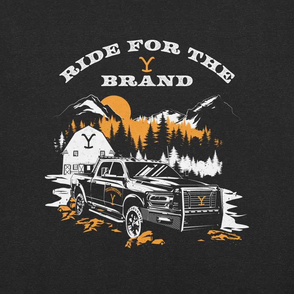 Yellowstone Ride for the Brand Truck Unisex T-Shirt sold by MTV product image thumbnail 3