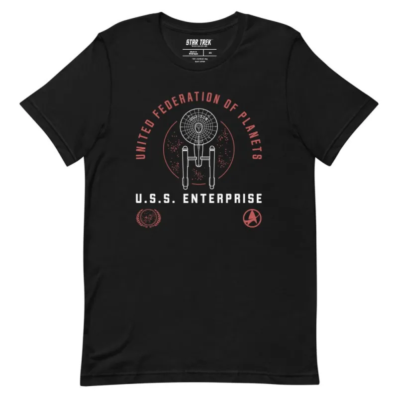 Star Trek United Federation Of Planets Unisex T-Shirt sold by MTV