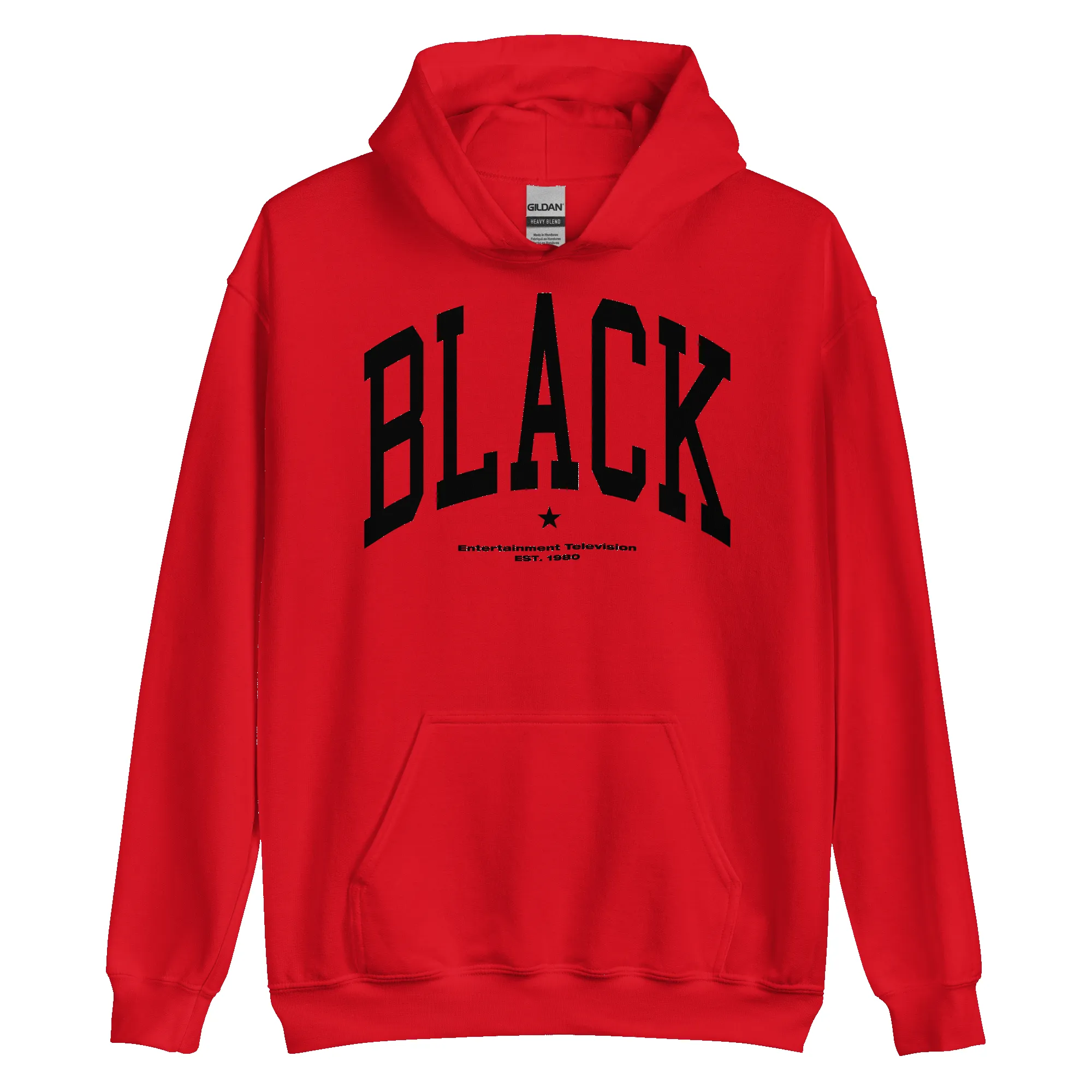 BET Black Collegiate Hooded Sweatshirt sold by MTV product image thumbnail 5