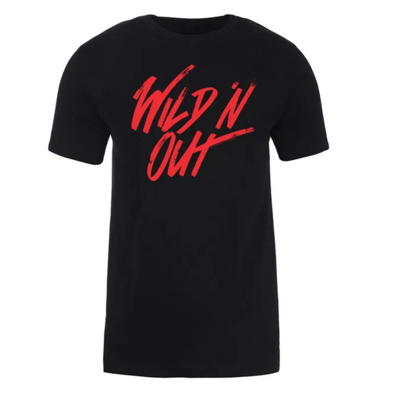 Wild 'N Out Felt Marker Logo Adult Short Sleeve T-Shirt sold by MTV