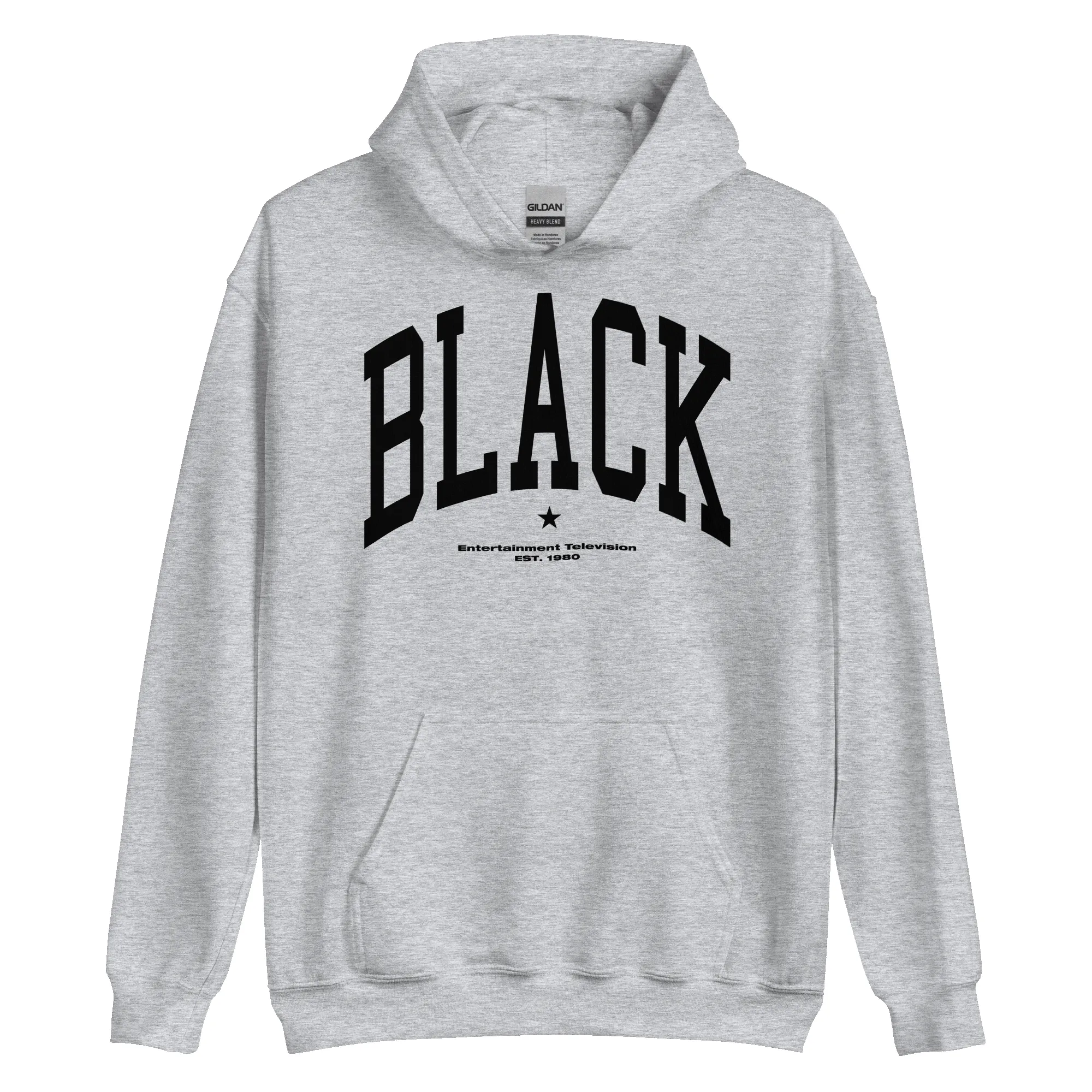 BET Black Collegiate Hooded Sweatshirt sold by MTV product image thumbnail 3
