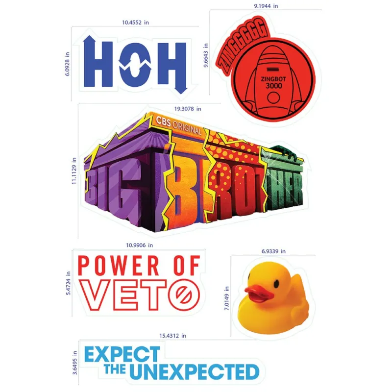 Big Brother Wall Sticker Sheet sold by MTV