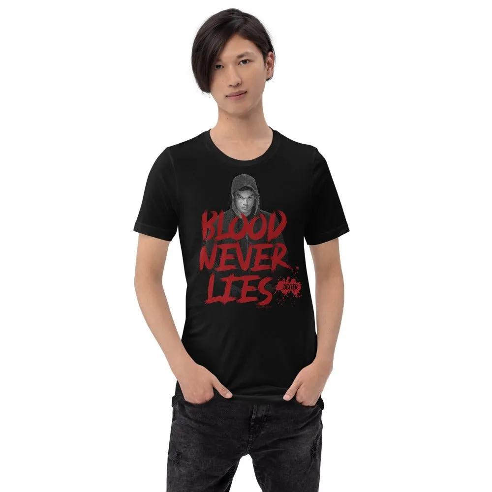 Dexter Blood Never Lies Unisex T-Shirt sold by MTV product image thumbnail 3