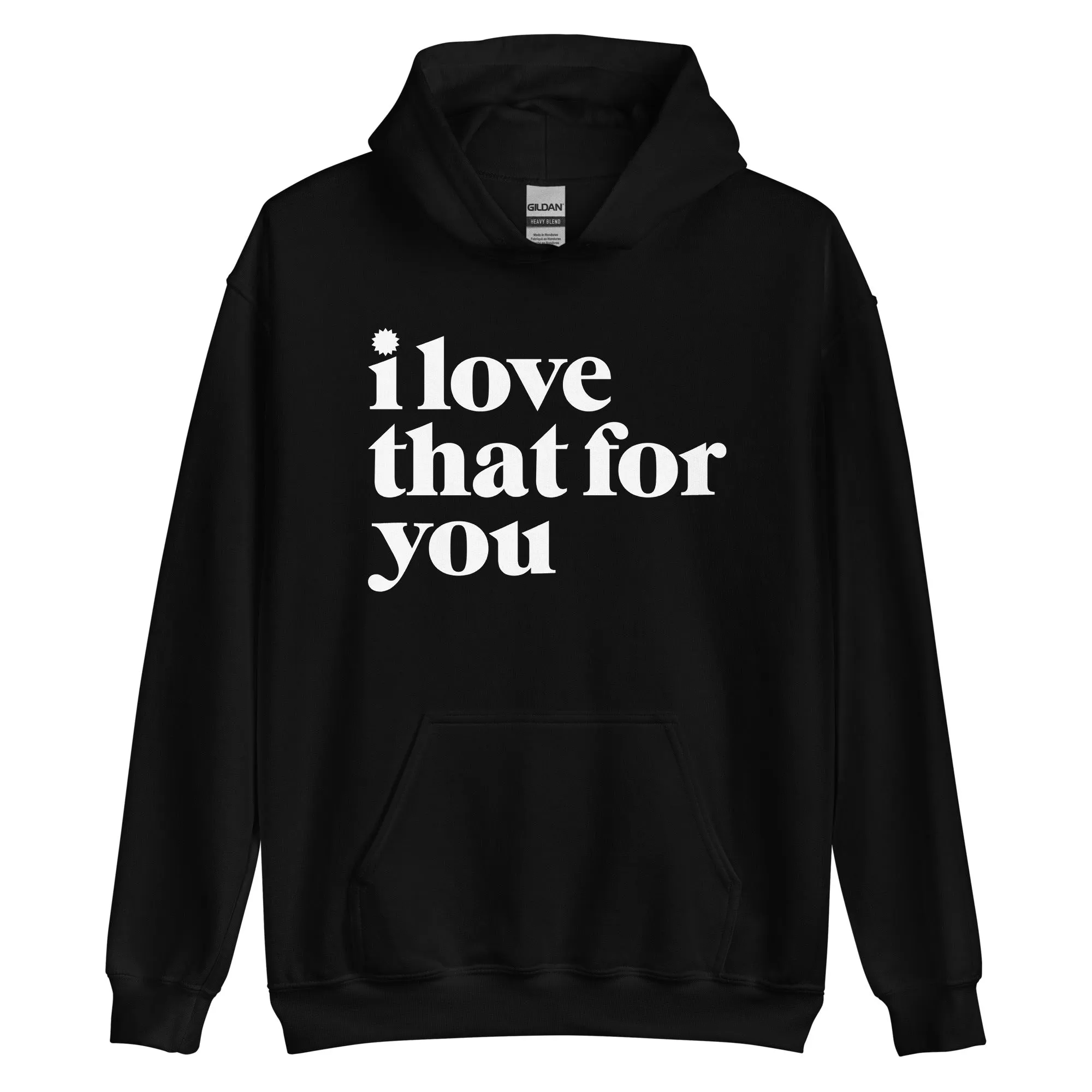 I Love That For You Logo Unisex Hoodie sold by MTV