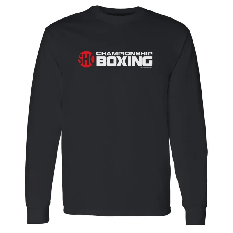 SHO Championship Boxing Logo Adult Long Sleeve T-Shirt sold by MTV
