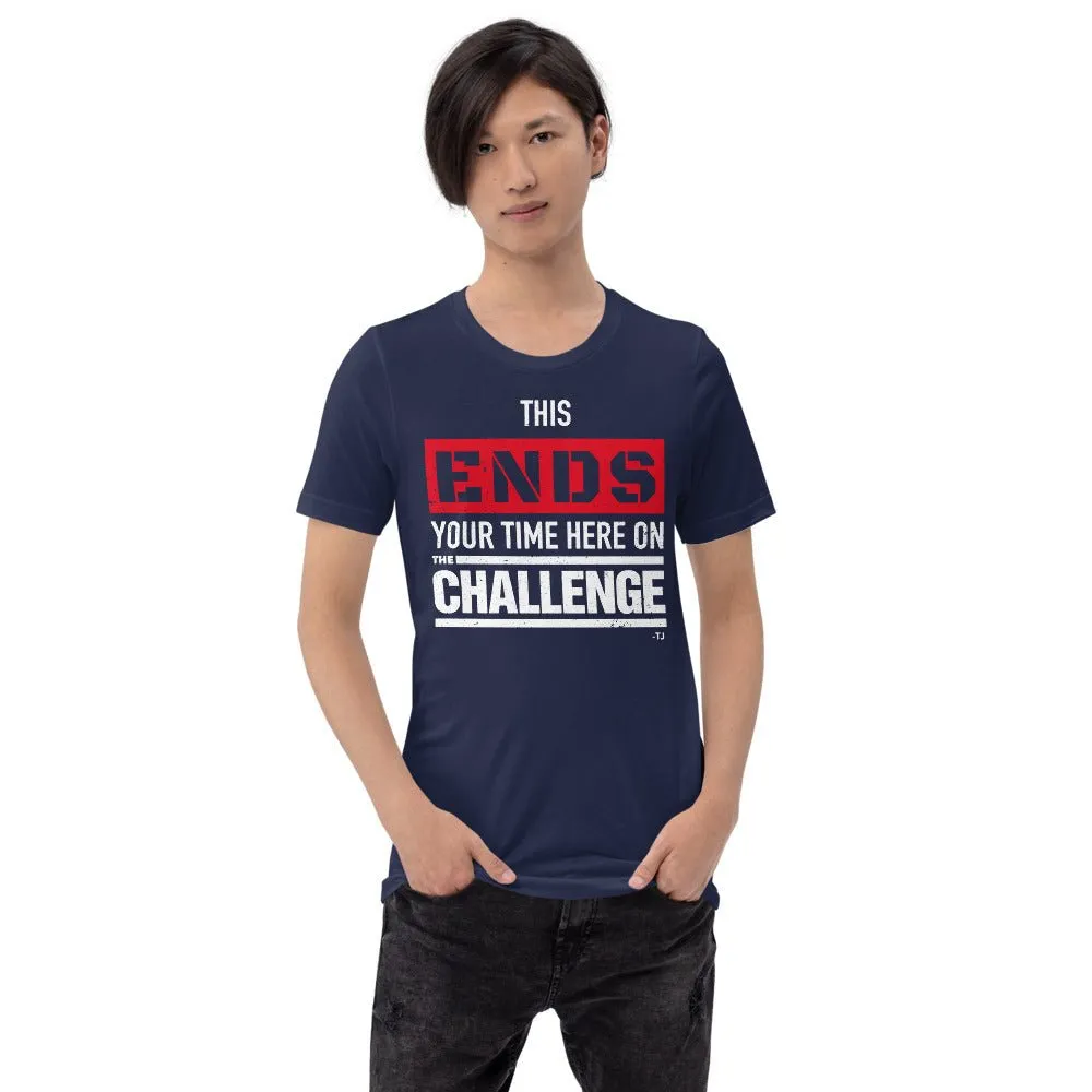The Challenge Ends Your Time Unisex T-Shirt sold by MTV product image thumbnail 5