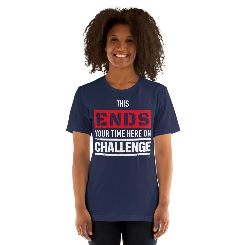 The Challenge Ends Your Time Unisex T-Shirt sold by MTV product image thumbnail 4