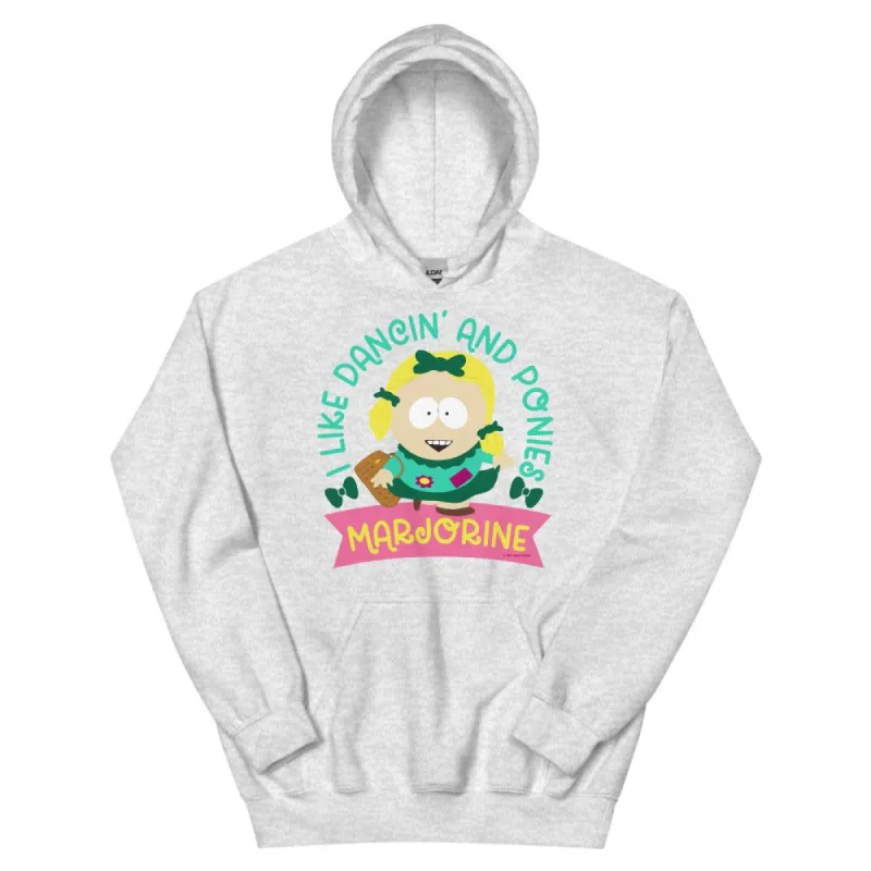 South Park Marjorine I Like Dancin' & Ponies Unisex Hoodie sold by MTV