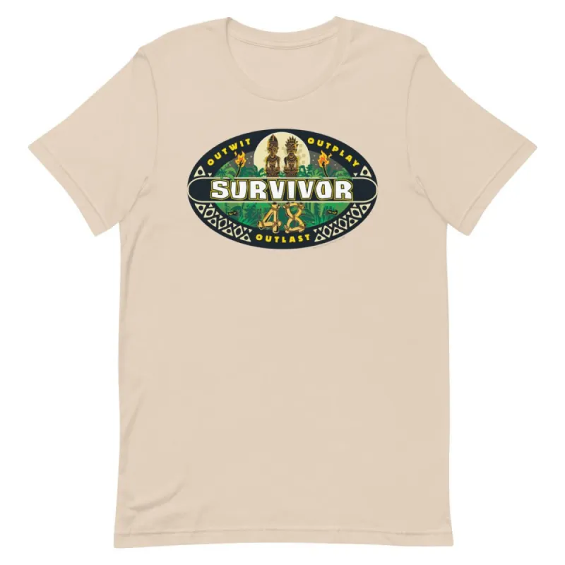 Survivor Season 48 Logo Unisex T-Shirt sold by MTV