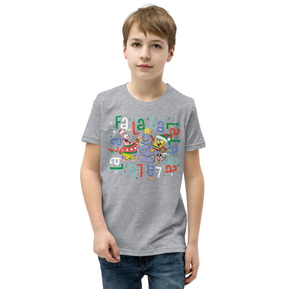 SpongeBob Squarepants Holiday Youth T-Shirt sold by MTV product image thumbnail 3