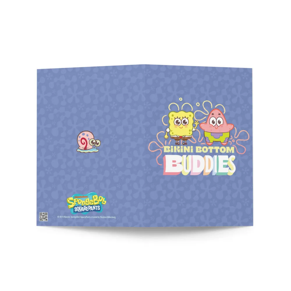 SpongeBob SquarePants AdoraBob Buddies Greeting Card sold by MTV product image thumbnail 2