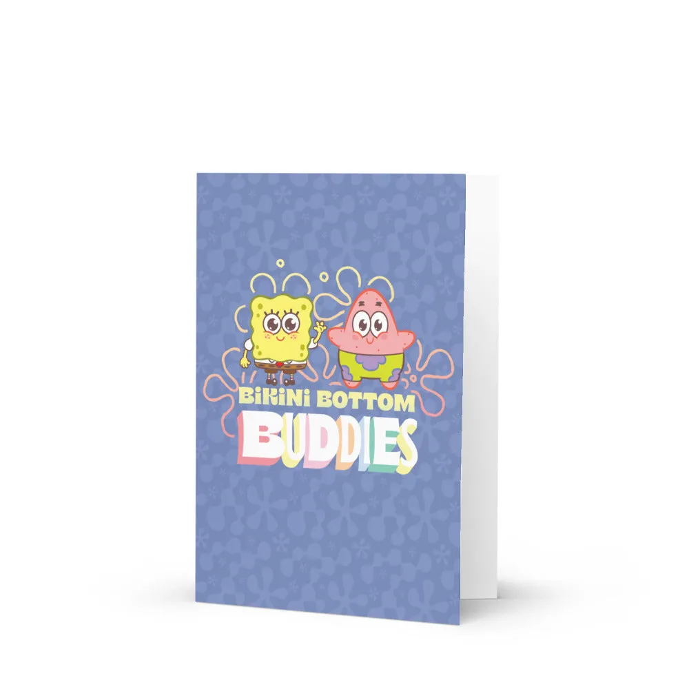 SpongeBob SquarePants AdoraBob Buddies Greeting Card sold by MTV