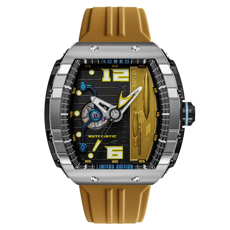 Magellan Automatic Star Trek Warp Speed Limited Edition Nubeo Watch - Data Yellow sold by MTV
