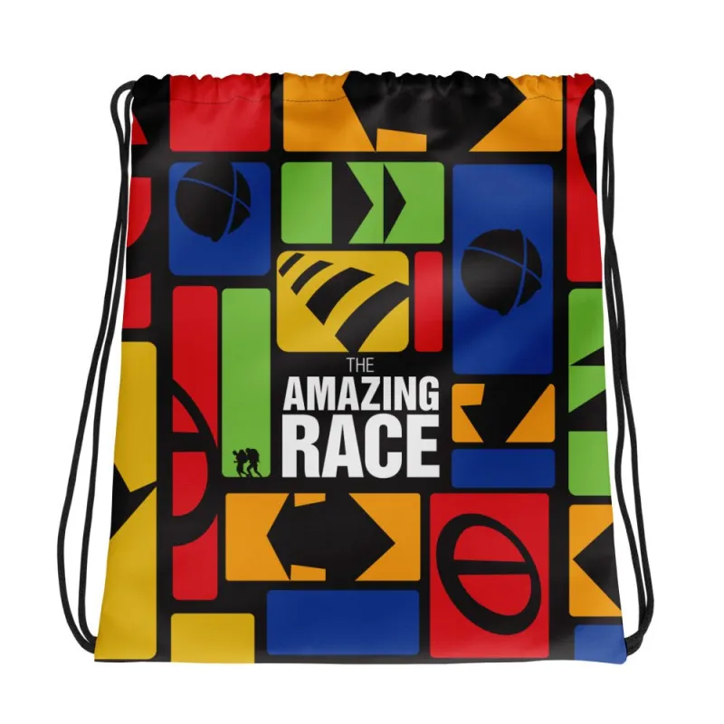 The Amazing Race Icon Drawstring Bag sold by MTV