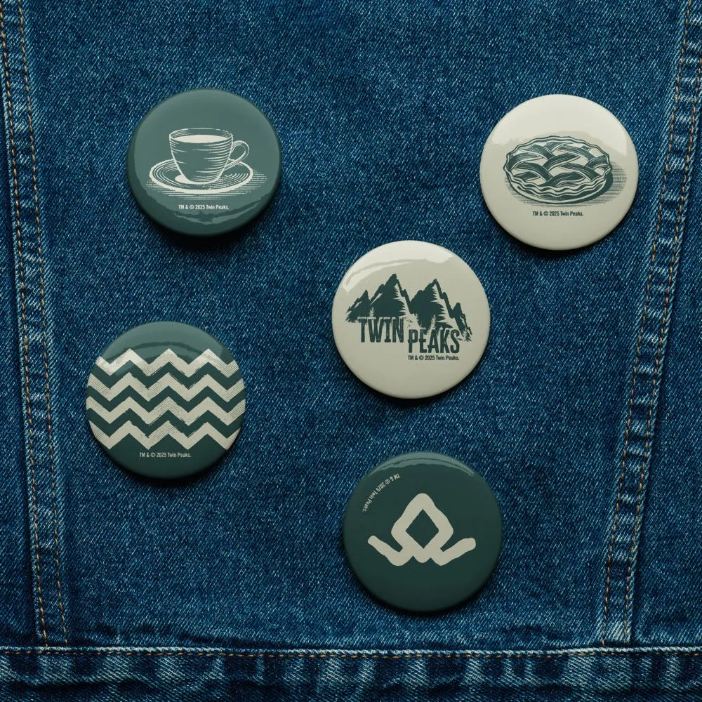 Twin Peaks Icons 5 Pin Set sold by MTV product image thumbnail 2