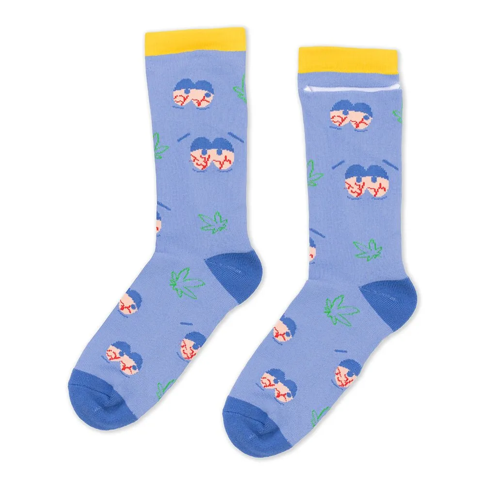South Park Towelie Stoned Eyes Socks with Pocket sold by MTV product image thumbnail 5