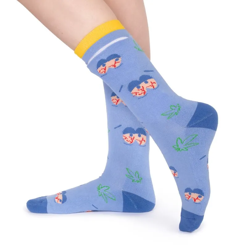 South Park Towelie Stoned Eyes Socks with Pocket sold by MTV