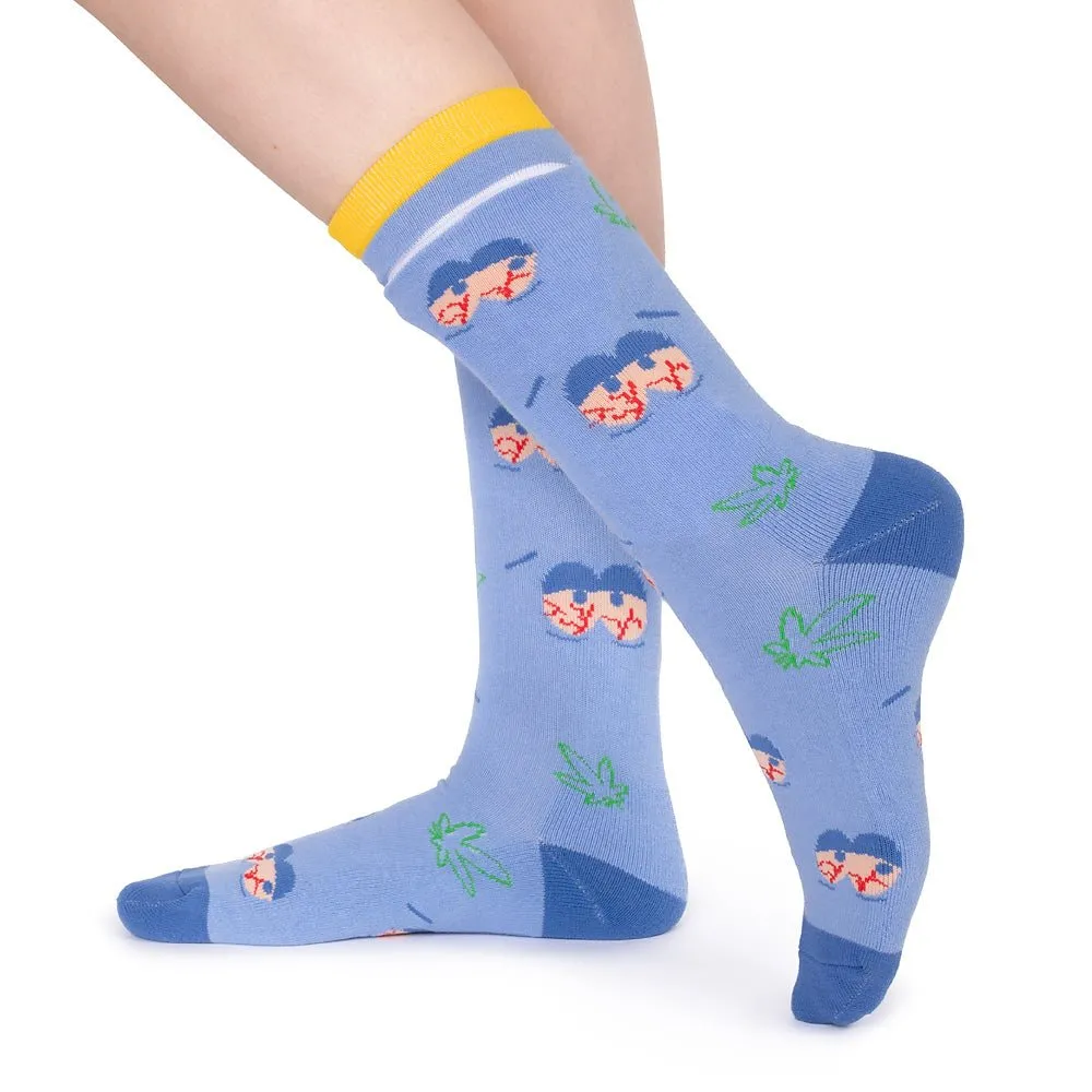South Park Towelie Stoned Eyes Socks with Pocket sold by MTV