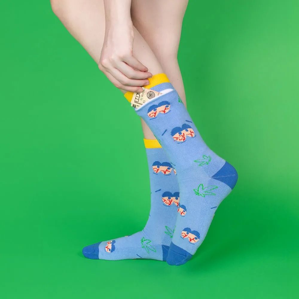 South Park Towelie Stoned Eyes Socks with Pocket sold by MTV product image thumbnail 2