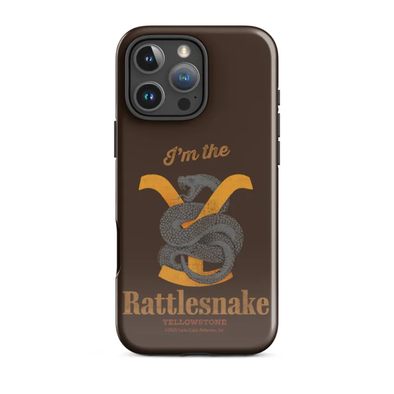 Yellowstone I'm the Rattlesnake iPhone Case sold by MTV