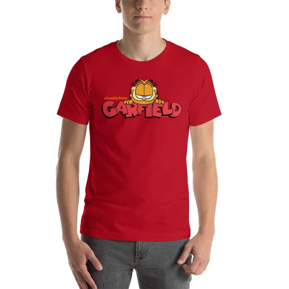 Garfield Logo Adult Short Sleeve T-Shirt sold by MTV product image thumbnail 5