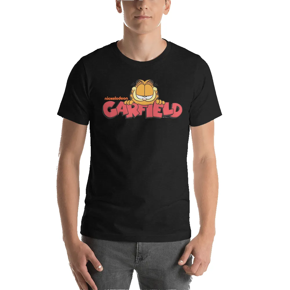 Garfield Logo Adult Short Sleeve T-Shirt sold by MTV product image thumbnail 3