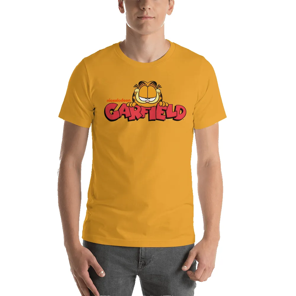 Garfield Logo Adult Short Sleeve T-Shirt sold by MTV product image thumbnail 2