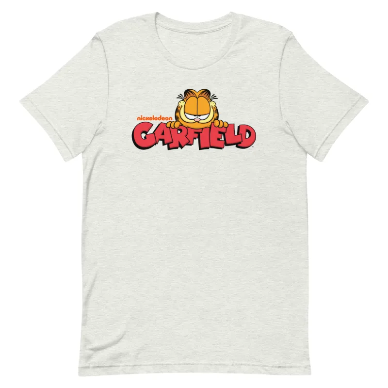 Garfield Logo Adult Short Sleeve T-Shirt sold by MTV
