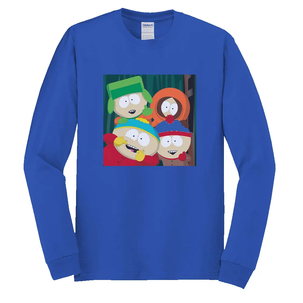 South Park Boys Picture Adult Long Sleeve T-Shirt sold by MTV product image thumbnail 3