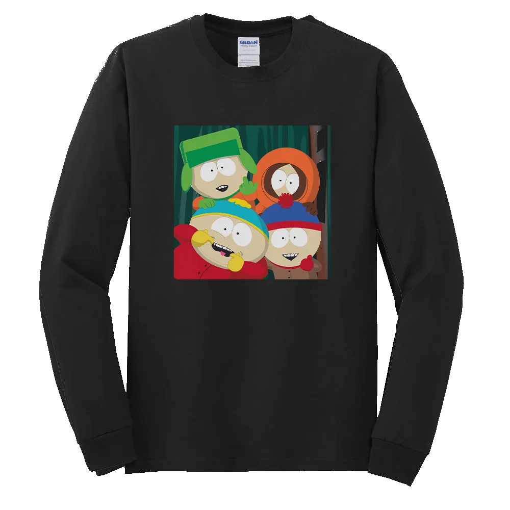 South Park Boys Picture Adult Long Sleeve T-Shirt sold by MTV
