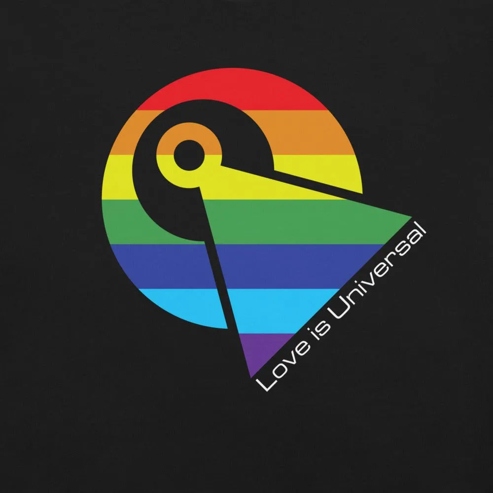 Star Trek Pride Love Is Universal Adult Short Sleeve T-Shirt sold by MTV product image thumbnail 2