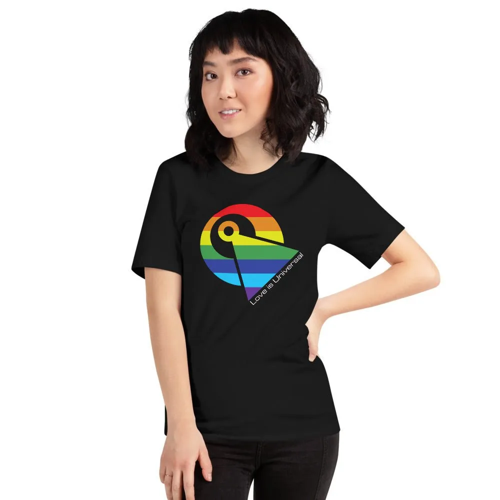 Star Trek Pride Love Is Universal Adult Short Sleeve T-Shirt sold by MTV product image thumbnail 5